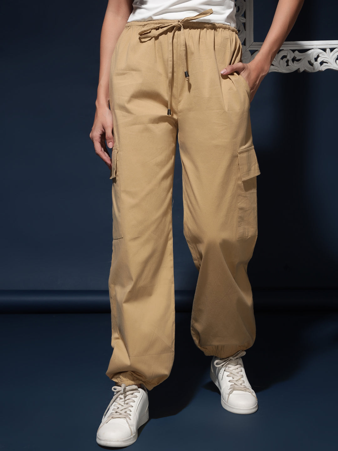 Casual Joggers with Side Pockets