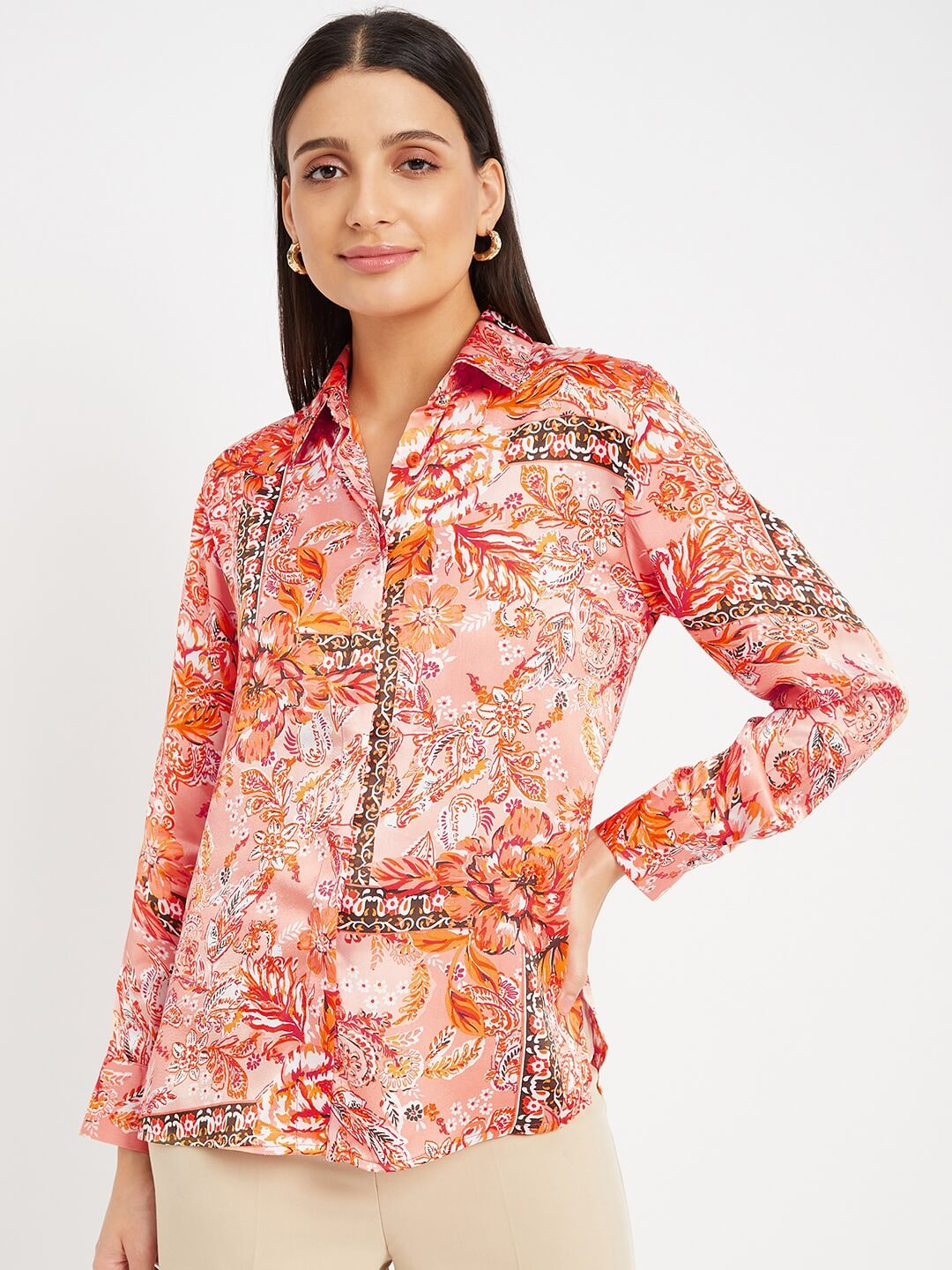 Stylish Satin Shirt