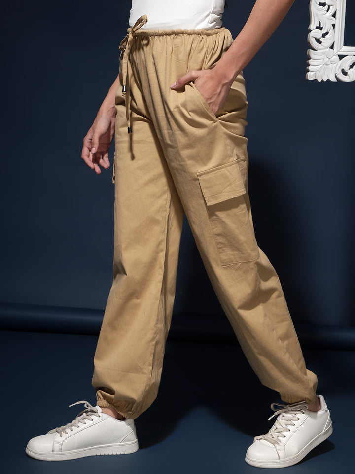 Casual Joggers with Side Pockets