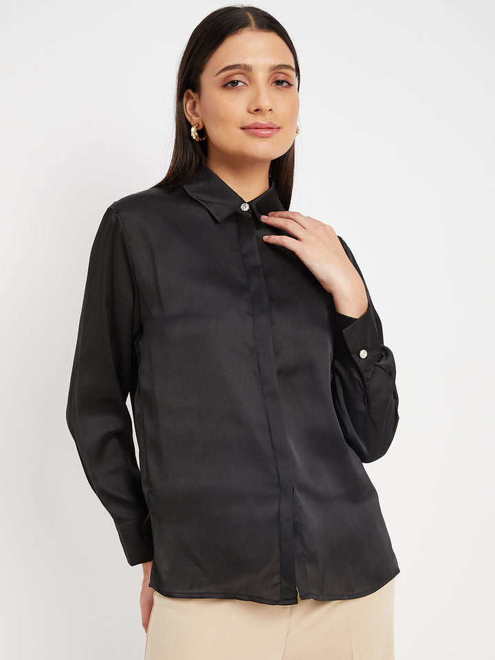 Stylish Satin Shirt