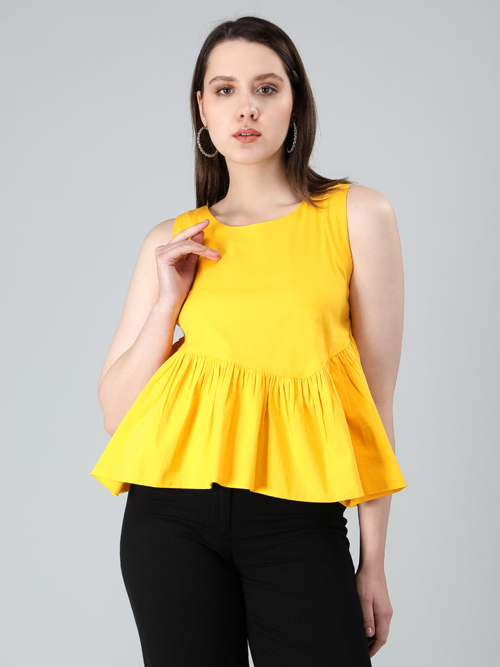 Stylish Peplum Top