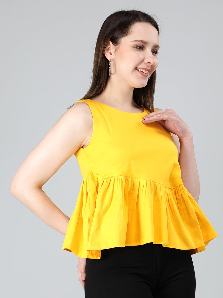 Stylish Peplum Top