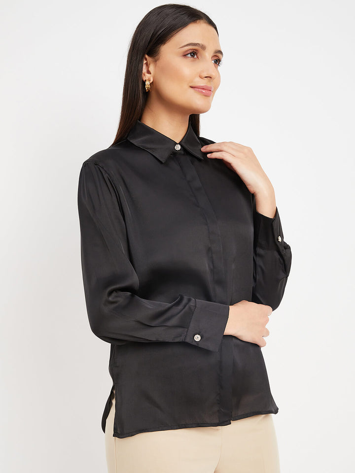 Stylish Satin Shirt