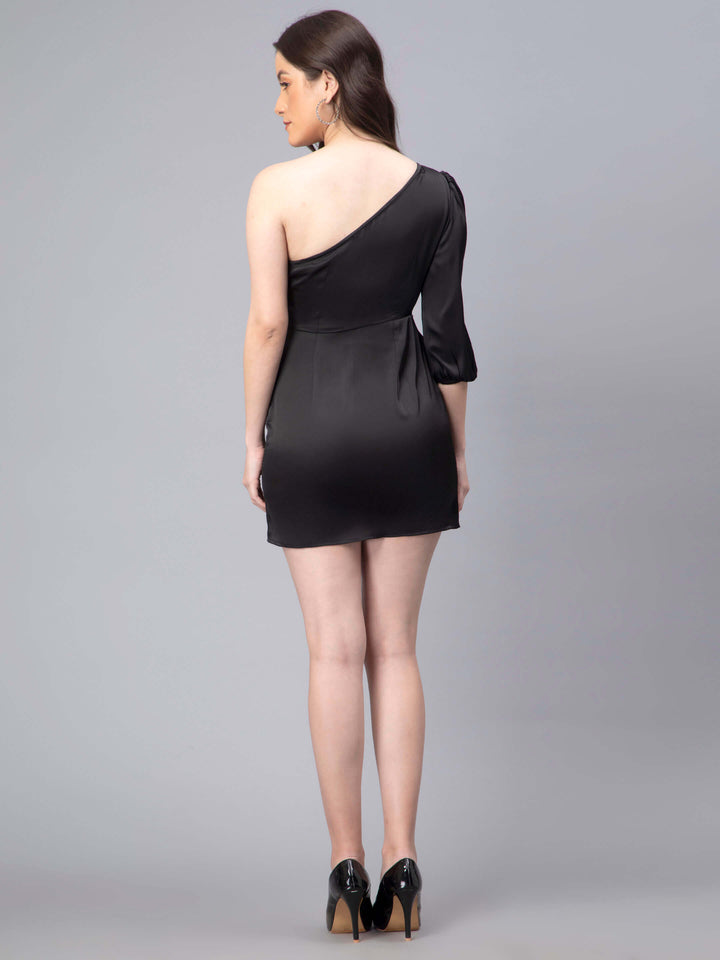 One Shoulder Cocktail Dress