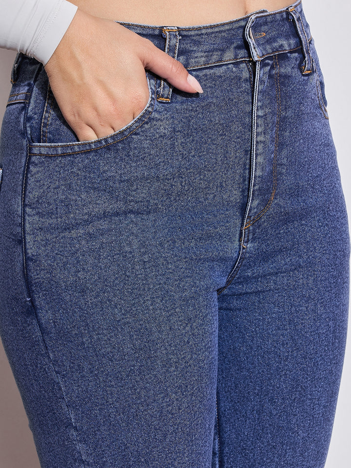 Slim Bootcut High-Rise Jeans